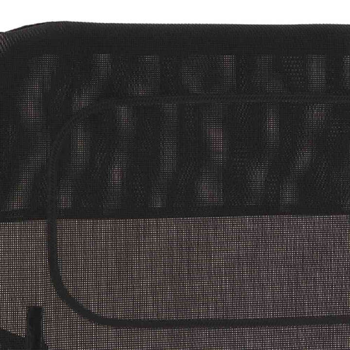 SIENA GARDEN Bito Kippliege anthrazit / schwarz